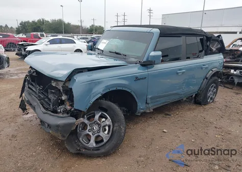 2021 Ford Bronco Outer Banks from USA, damaged, VIN 1FMDE5BH6MLB03488